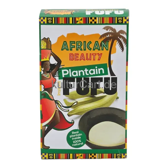 African beauty plantain fufu (681g) - image 2 | OMOWEST AFRO INTERCONTINENTAL SHOP | KulturCart