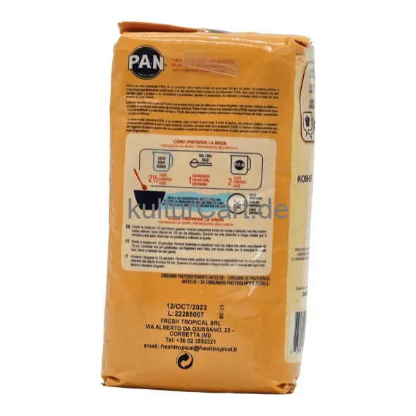 Pan harina de maiz (1kg) - image 5 | OMOWEST AFRO INTERCONTINENTAL SHOP | KulturCart
