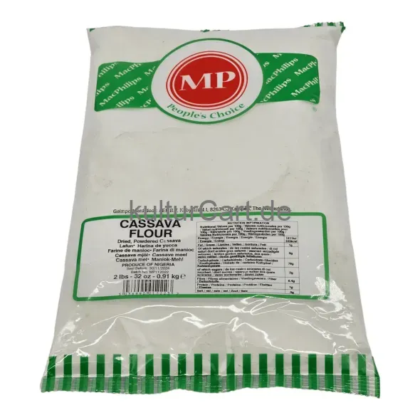 Mp people's choice cassava flour (0.91kg) - image 1 | OMOWEST AFRO INTERCONTINENTAL SHOP | KulturCart