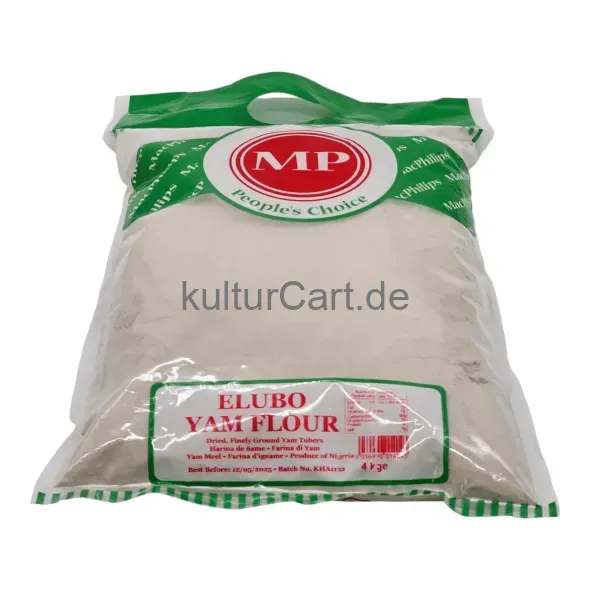 Mp people's choice elubo yam flour (4kg) - image 4 | OMOWEST AFRO INTERCONTINENTAL SHOP | KulturCart