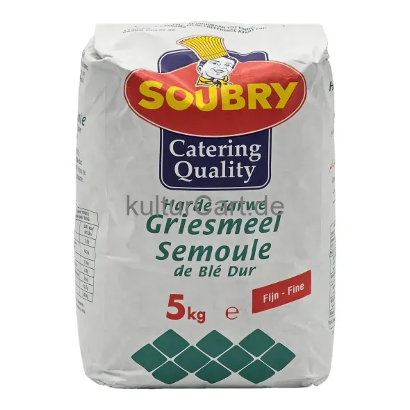 Soubry catering quality durum wheat semolina (5kg) - image 14 | OMOWEST AFRO INTERCONTINENTAL SHOP | KulturCart