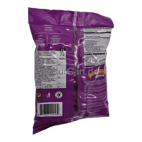 Tropical gourmet sweet potato chips naturally sweet (85g) - image 10 | OMOWEST AFRO INTERCONTINENTAL SHOP | KulturCart