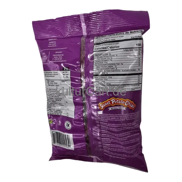 Tropical gourmet sweet potato chips naturally sweet (85g) - image 11 | OMOWEST AFRO INTERCONTINENTAL SHOP | KulturCart