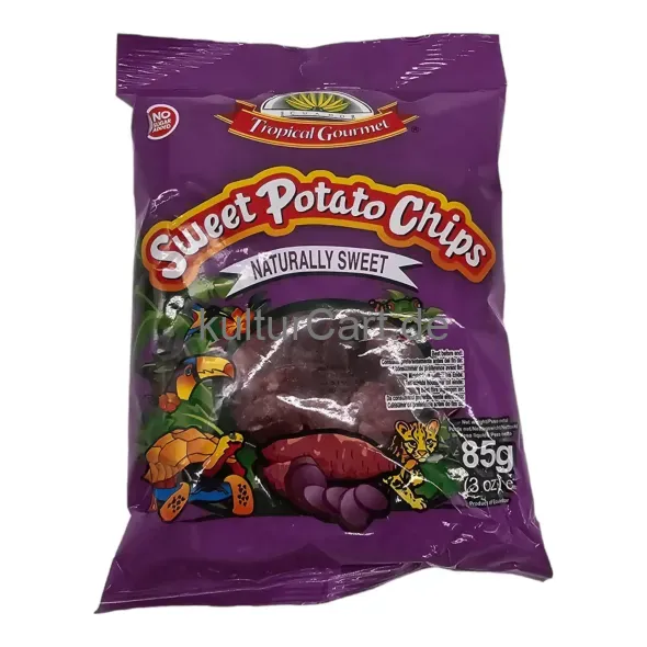 Tropical gourmet sweet potato chips naturally sweet (85g) - image 12 | OMOWEST AFRO INTERCONTINENTAL SHOP | KulturCart