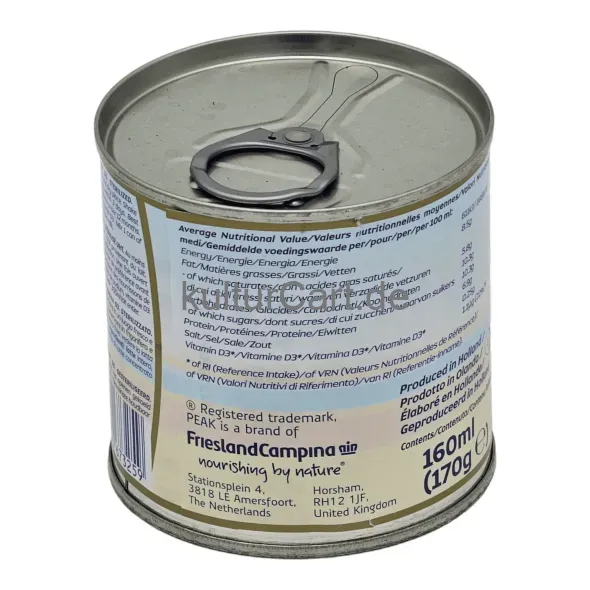 Peak full cream unsweetened condensed milk (160ml) - image 3 | OMOWEST AFRO INTERCONTINENTAL SHOP | KulturCart