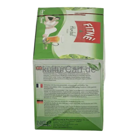Fitne herbal infusion green tea flavored 2.65 x 15 sachets - image 6 | OMOWEST AFRO INTERCONTINENTAL SHOP
