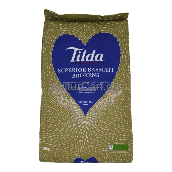 Tilda superior basmati broken rice (20kg) - image 2 | OMOWEST AFRO INTERCONTINENTAL SHOP | KulturCart