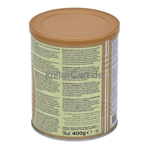 Peak instant whole milk powder (400g) - image 4 | OMOWEST AFRO INTERCONTINENTAL SHOP | KulturCart