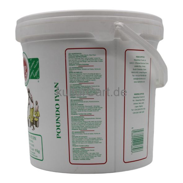 MP Poundo Iyan (9kg) - image 3 | Afro Family Shop | KulturCart