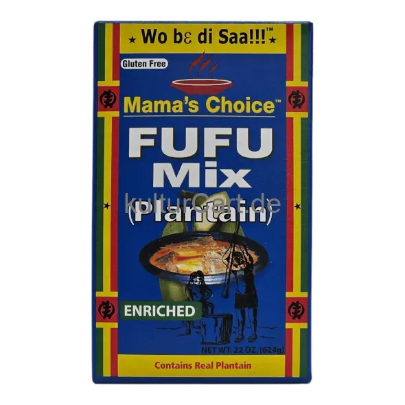 Mama's choice fufu mix plantain - image 1 | OMOWEST AFRO INTERCONTINENTAL SHOP | KulturCart