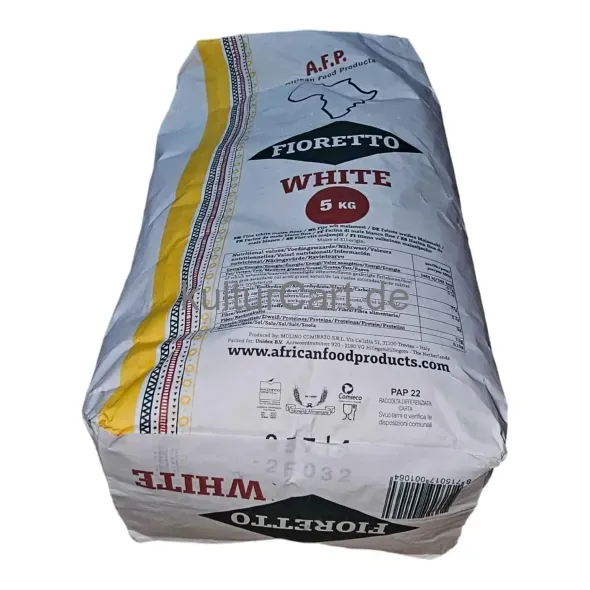 A.F.P. Fioretto White Maize Flour (5kg) - image 7 | Momjays Afro Markt | KulturCart