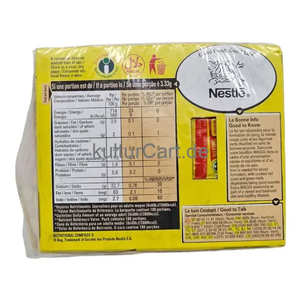 Nestle Maggi Tablette (Seasoning) (600g) - image 13 | OMOWEST AFRO INTERCONTINENTAL SHOP | KulturCart