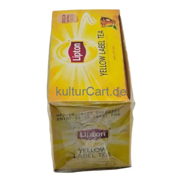 Lipton Yellow Label Tea (25 Tea Bags) (50g) - image 5 | Momjays Afro Markt
