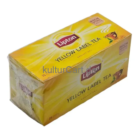 Lipton Yellow Label Tea (25 Tea Bags) (50g) - image 6 | Momjays Afro Markt