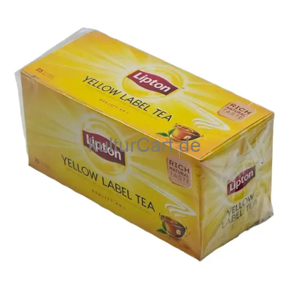 Lipton Yellow Label Tea (25 Tea Bags) (50g) - image 7 | Momjays Afro Markt