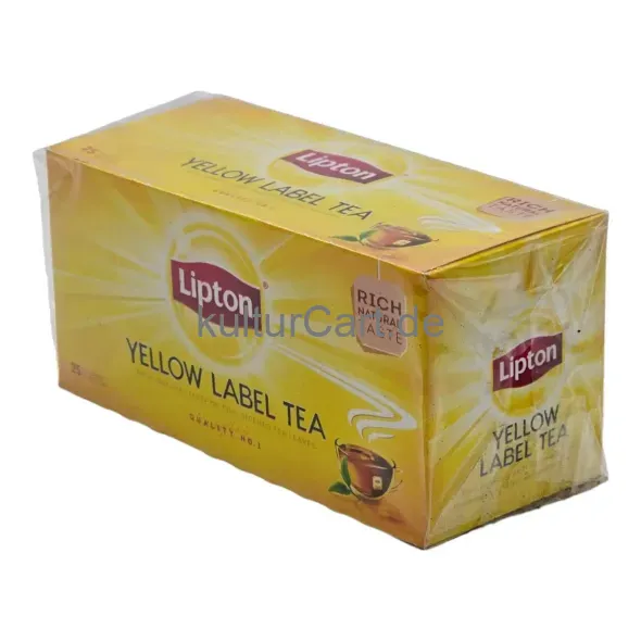 Lipton Yellow Label Tea (25 Tea Bags) (50g) - image 8 | Momjays Afro Markt