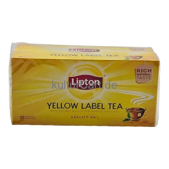 Lipton Yellow Label Tea (25 Tea Bags) (50g) - image 12 | Momjays Afro Markt
