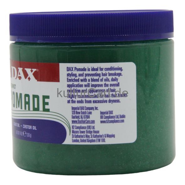 Dax Bergamot Pomade (397g) - image 2 | Afro Family Shop