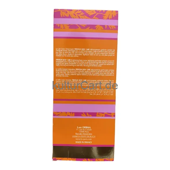 So carrot so white premium body care brightening body lotion with carrot oil - image 7 | OMOWEST AFRO INTERCONTINENTAL SHOP | KulturCart