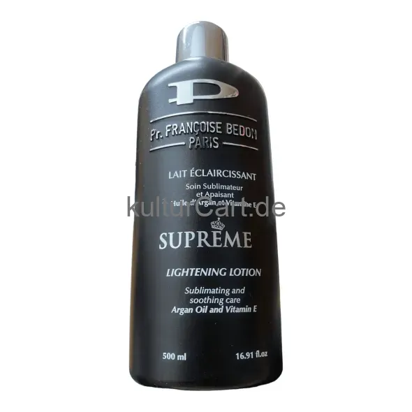Pr. Francoise Bedon Paris, Supreme Lightening Lotion (500ml) - image 1 | OMOWEST AFRO INTERCONTINENTAL SHOP | KulturCart