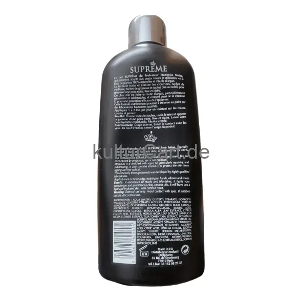 Pr. Francoise Bedon Paris, Supreme Lightening Lotion (500ml) - image 2 | OMOWEST AFRO INTERCONTINENTAL SHOP | KulturCart