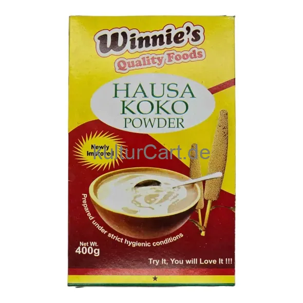 Winnie's Quality Foods Hausa Koko Powder (400g) - image 3 | Momjays Afro Markt
