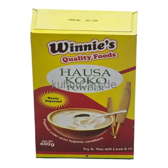 Winnie's Quality Foods Hausa Koko Powder (400g) - image 8 | Momjays Afro Markt