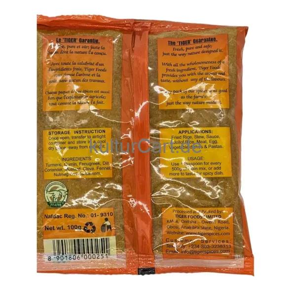 Tiger Curry (100g) - image 2 | Momjays Afro Markt