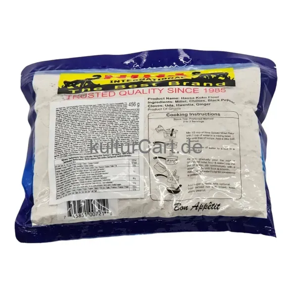 Nina Hausa Koko Spiced Ground Millet (Mild) (454g) - image 9 | Momjays Afro Markt | KulturCart
