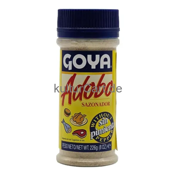 Goya Adobo Sazonador (Without Pepper) (226g) - image 1 | Momjays Afro Markt | KulturCart