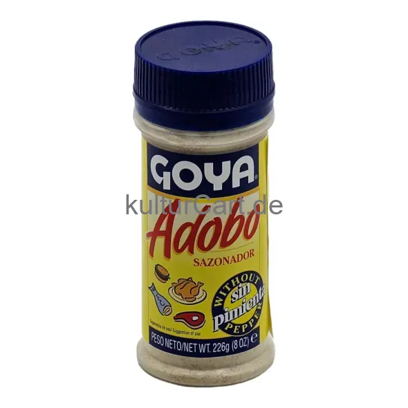 Goya Adobo Sazonador (Without Pepper) (226g) - image 2 | Momjays Afro Markt | KulturCart