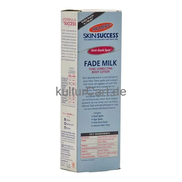 Palmer's Skin Success Anti-Dark Spot Fade Milk Tone Correcting Body Lotion (250ml) - image 4 | Momjays Afro Markt | KulturCart