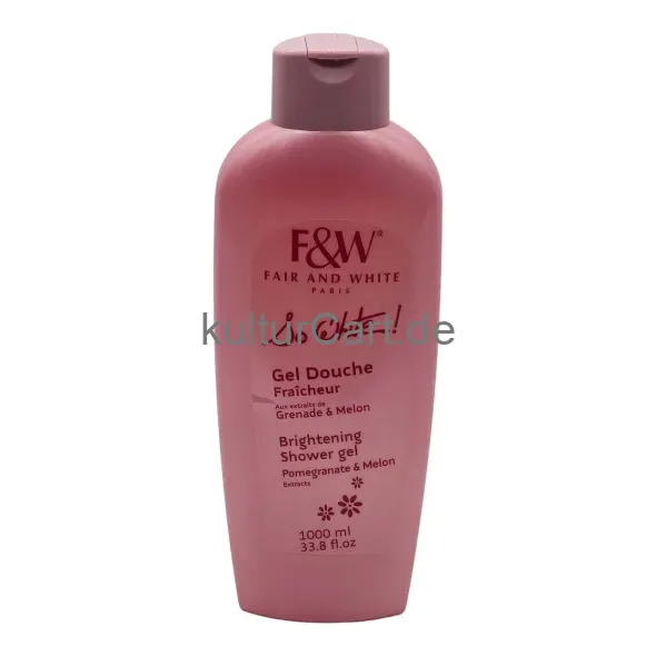 Paris F&W So White Gel Douche Brightening Shower Gel (1000ml) - image 1 | OMOWEST AFRO INTERCONTINENTAL SHOP | KulturCart