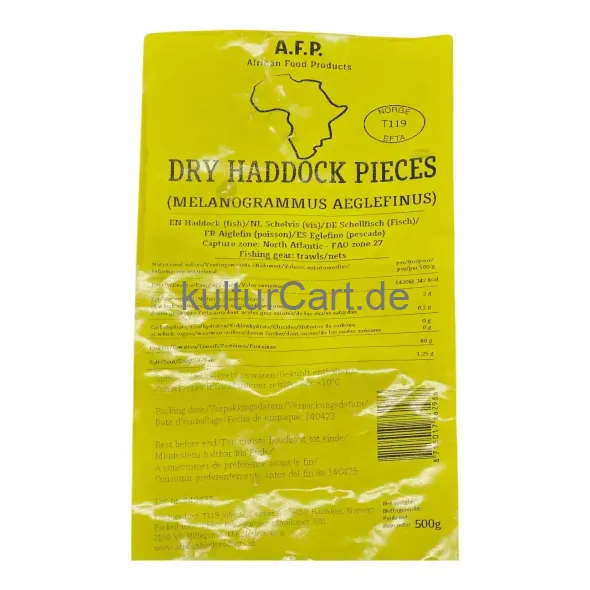 Dry haddock pieces (500g) - image 4 | OMOWEST AFRO INTERCONTINENTAL SHOP | KulturCart