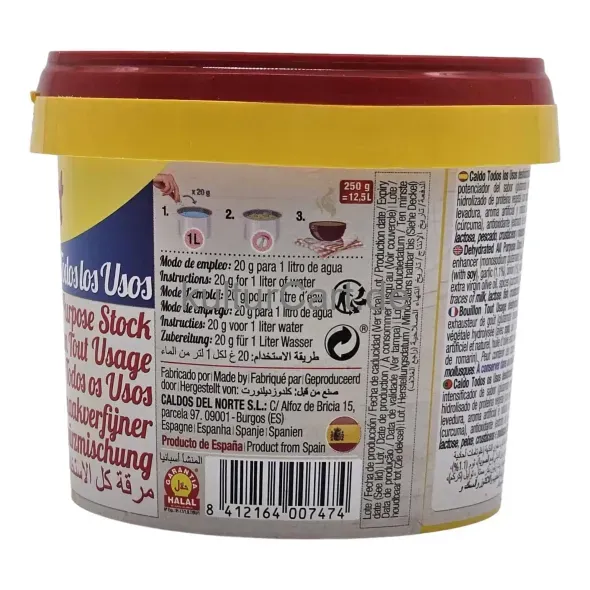 Calnort All Purpose Stock (Caldo Todos los Usos) (250g) - image 7 | Momjays Afro Markt | KulturCart