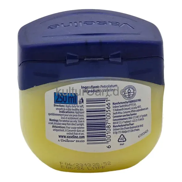 Vaseline BlueSeal Pure Petroleum Jelly (250ml) - image 6 | Momjays Afro Markt