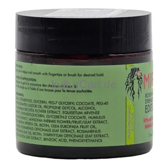 Mielle Rosemary Mint Strengthening Edge Gel (57g) - image 5 | Momjays Afro Markt | KulturCart