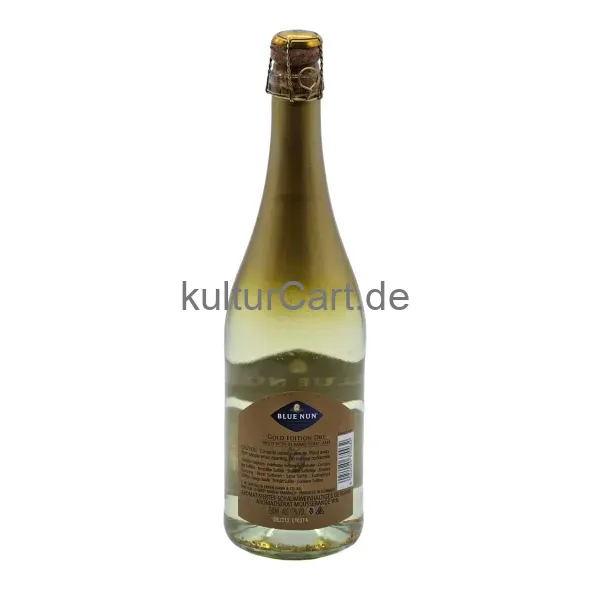 Blue Nun 24K Gold Edition - Aromatisiertes Schaumweinhaltiges Getränk (750ml) - image 2 | Momjays Afro Markt | KulturCart