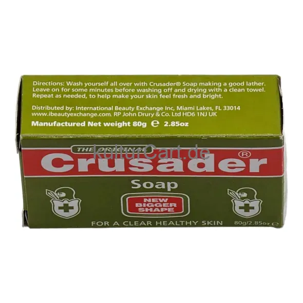 The Original Crusader Soap for a Clear Healthy Skin (80g) - image 2 | OMOWEST AFRO INTERCONTINENTAL SHOP | KulturCart