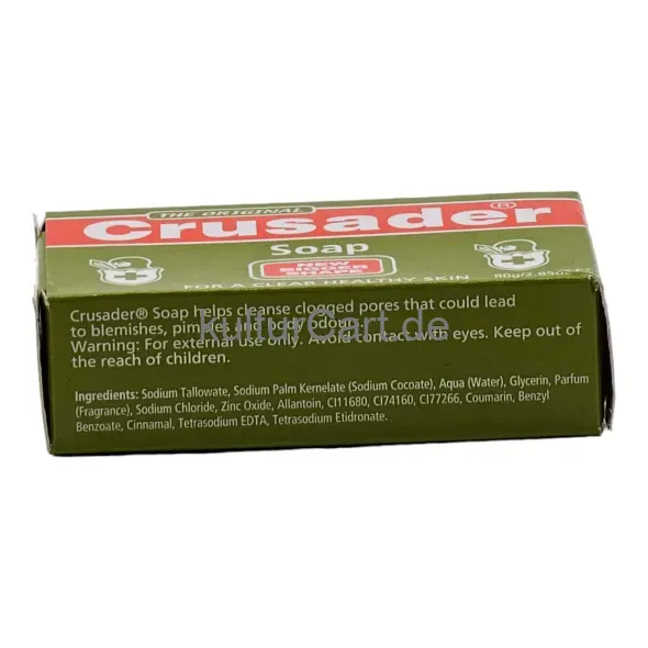 The Original Crusader Soap for a Clear Healthy Skin (80g) - image 4 | OMOWEST AFRO INTERCONTINENTAL SHOP | KulturCart
