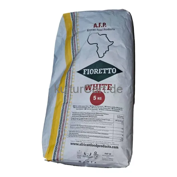 A.F.P. Fioretto White Maize Flour (5kg) - image 9 | Momjays Afro Markt | KulturCart