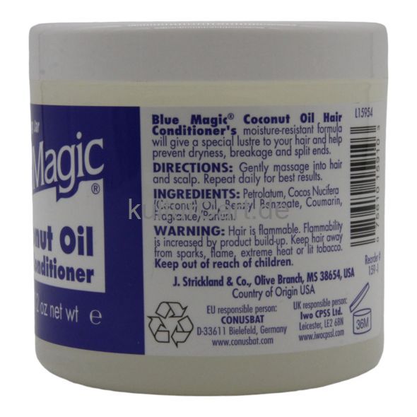 Blue Magic Coconut Oil Hair Conditioner (340g) - image 2 | Afro Family Shop | KulturCart