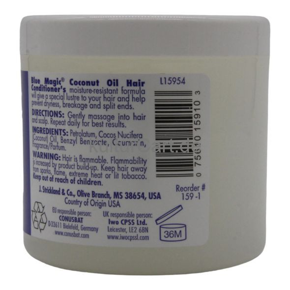 Blue Magic Coconut Oil Hair Conditioner (340g) - image 4 | Afro Family Shop | KulturCart