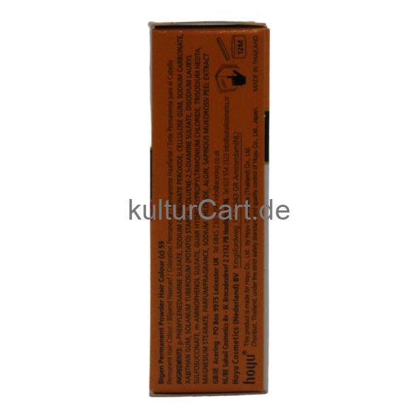 Bigen Permanent Powder Hair Colour Oriental Black (6g) - image 2 | Afro Family Shop | KulturCart