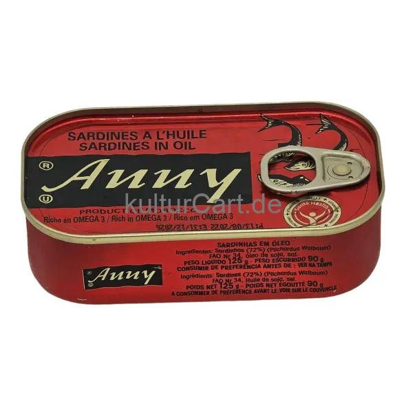 Anny sardines (125g) - image 6 | OMOWEST AFRO INTERCONTINENTAL SHOP | KulturCart