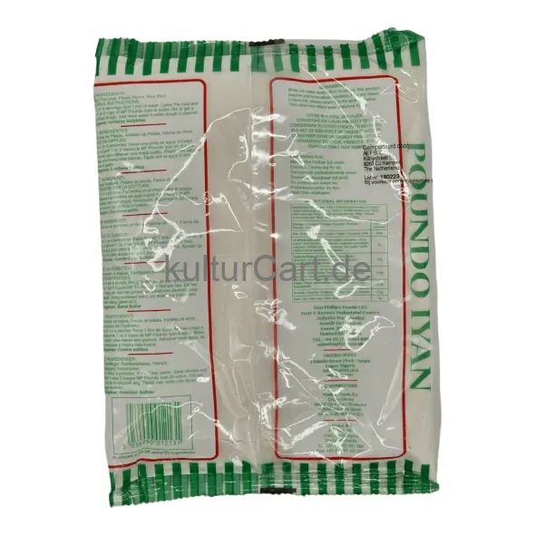 Poundo iyan (0.91kg) - image 4 | OMOWEST AFRO INTERCONTINENTAL SHOP | KulturCart