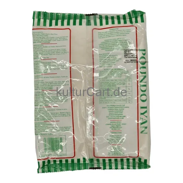 Poundo iyan (0.91kg) - image 5 | OMOWEST AFRO INTERCONTINENTAL SHOP | KulturCart