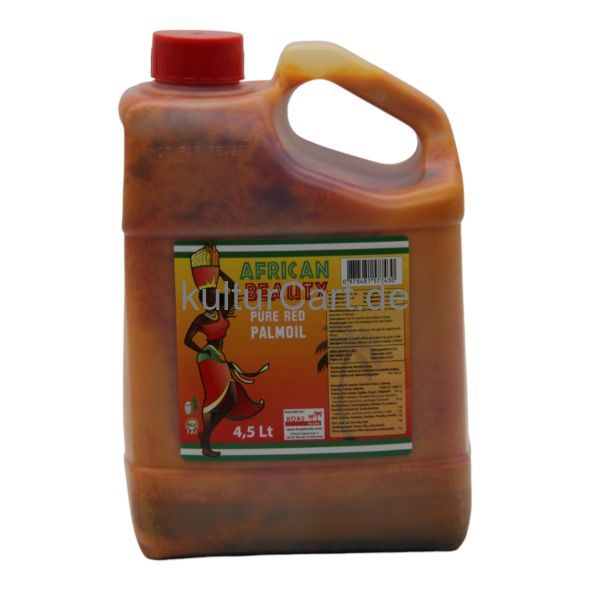 African Beauty Pure Red Palm Oil (4.5L) - image 1 | Afro Family Shop | KulturCart