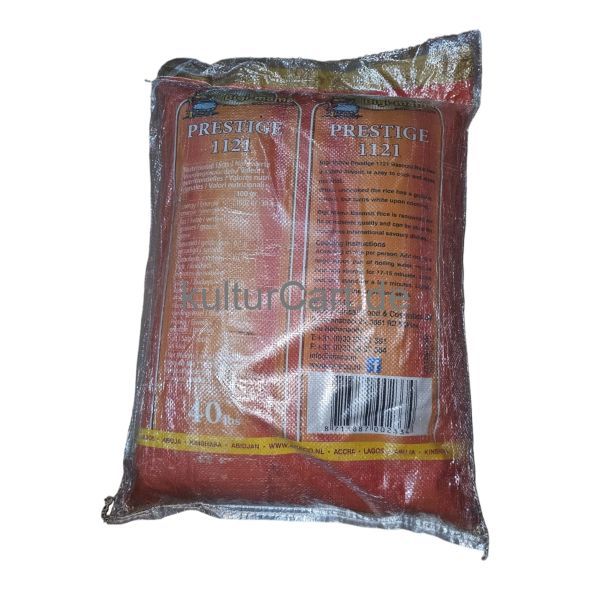 Bigi-mama Prestige 1121 Golden Sella Basmati Rice (40lbs) - image 5 | Momjays Afro Markt | KulturCart