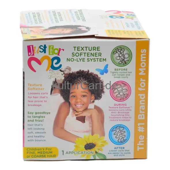 Just For Me Texture Softener No-Lye System Creme Relaxer Kit Children’s for Fine, Medium or Coarse Hair - image 3 | Momjays Afro Markt | KulturCart